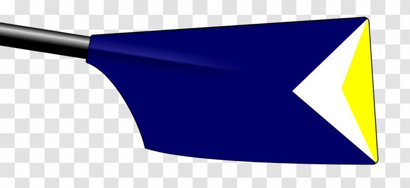 Rowing Oar Adelaide University Boat Club Of Michigan Blade - Triangle Transparent PNG