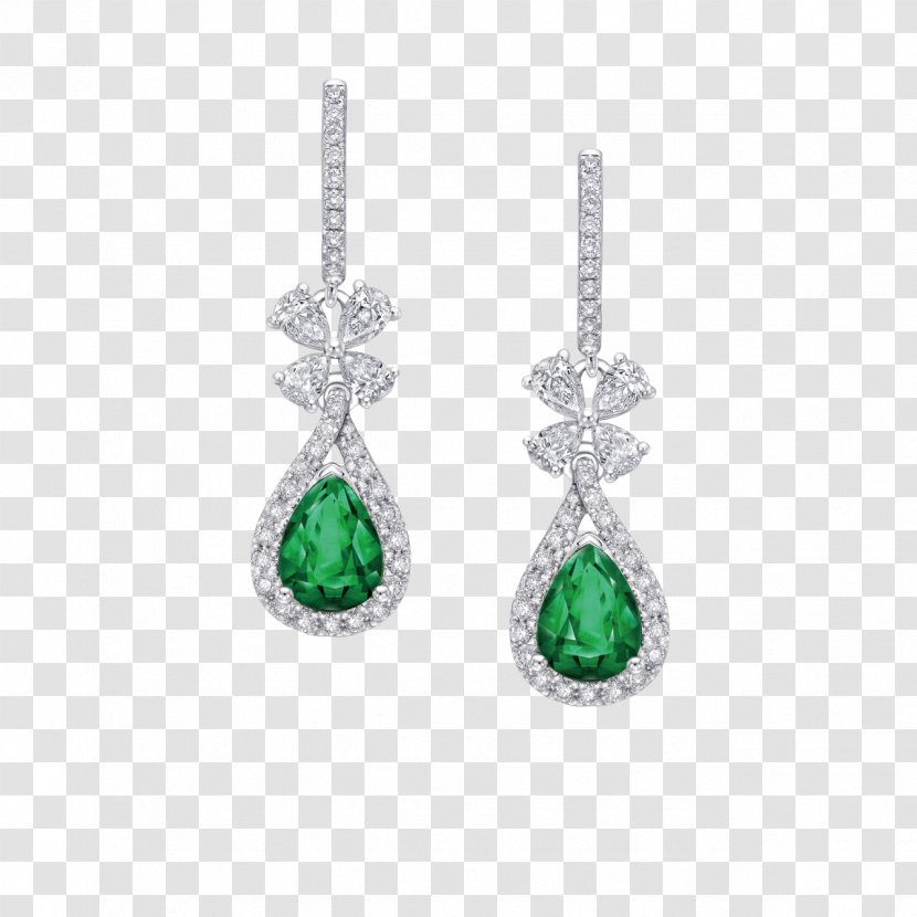 Earring Jewellery Emerald Gemstone Charms & Pendants - Bracelet Transparent PNG