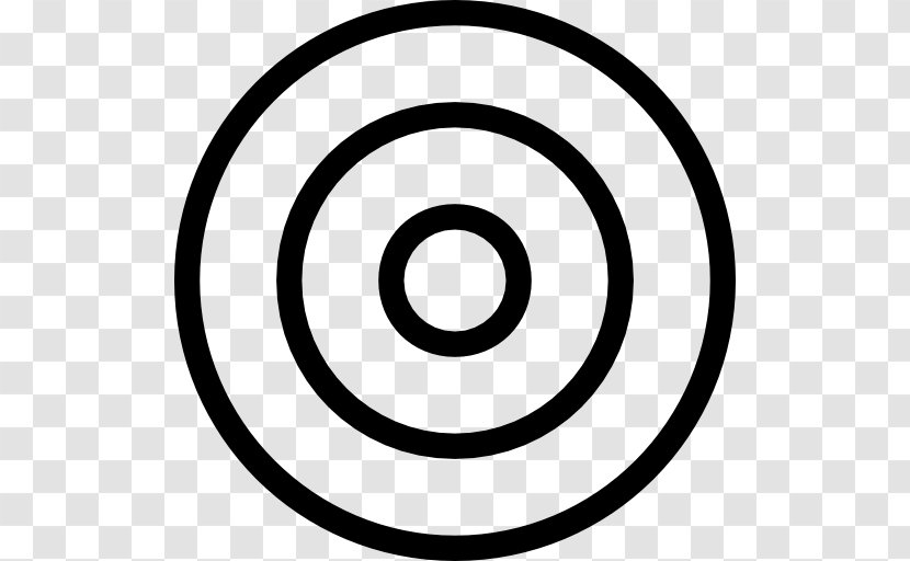 Circle Concentric Objects Symbol - Area Transparent PNG