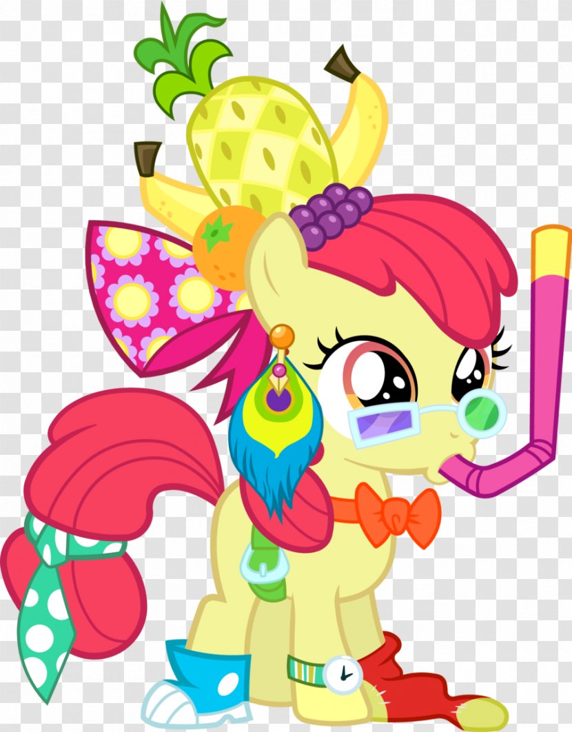 Apple Bloom Rarity Rainbow Dash My Little Pony - Tree Transparent PNG