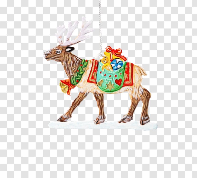 Reindeer - Arabian Camel - Holiday Ornament Camelid Transparent PNG