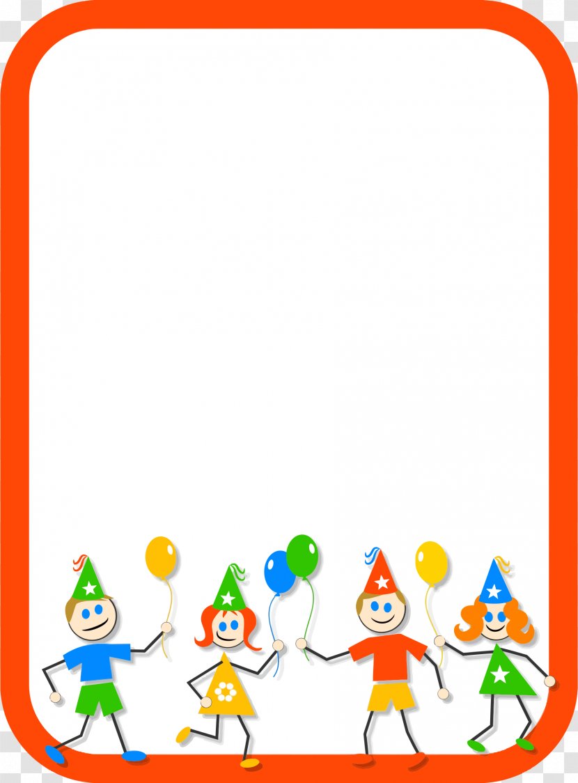 Child Clip Art - Childrens Party - Frame Cliparts Transparent PNG