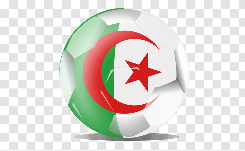 Algeria National Football Team Logo United States El Bilad - Sphere Transparent PNG