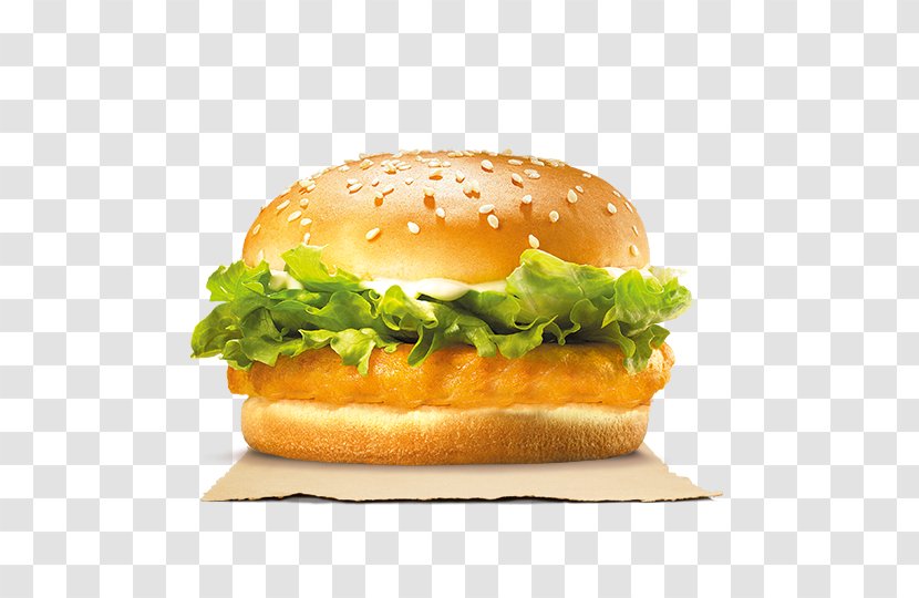 Hamburger Breakfast Sandwich Fast Food Whopper - Buffalo Burger - Fish Transparent PNG