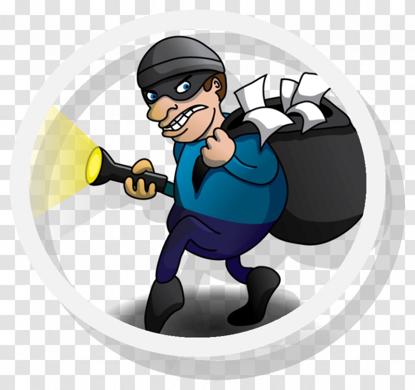 Theft Robbery Burglary Cartoon - Thief Car Transparent PNG