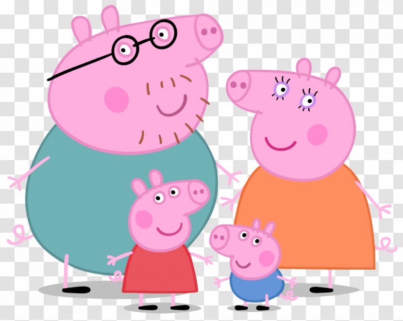 Daddy Pig Mummy Family Entertainment One Transparent PNG