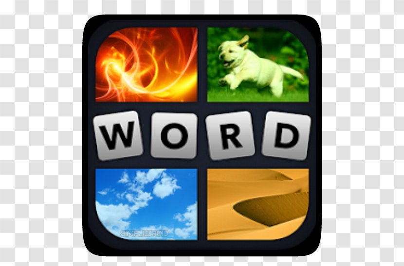 4 Pics 1 Word Level Game Community Center GmbH Letter - Multimedia Transparent PNG