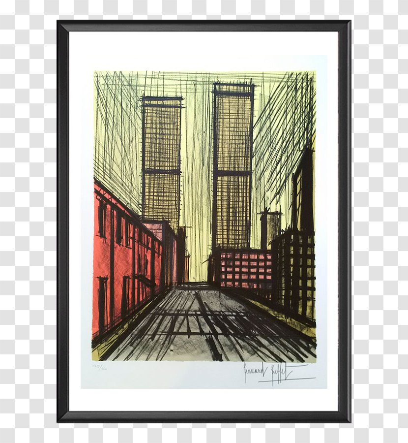 Tete The Clown Architecture New York City Painting Art - Structure - Twin Tower Transparent PNG