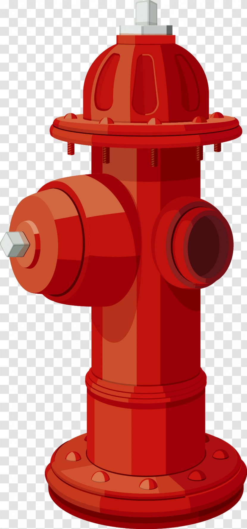 Fire Hydrant Firefighting Firefighter - Cartoon Transparent PNG