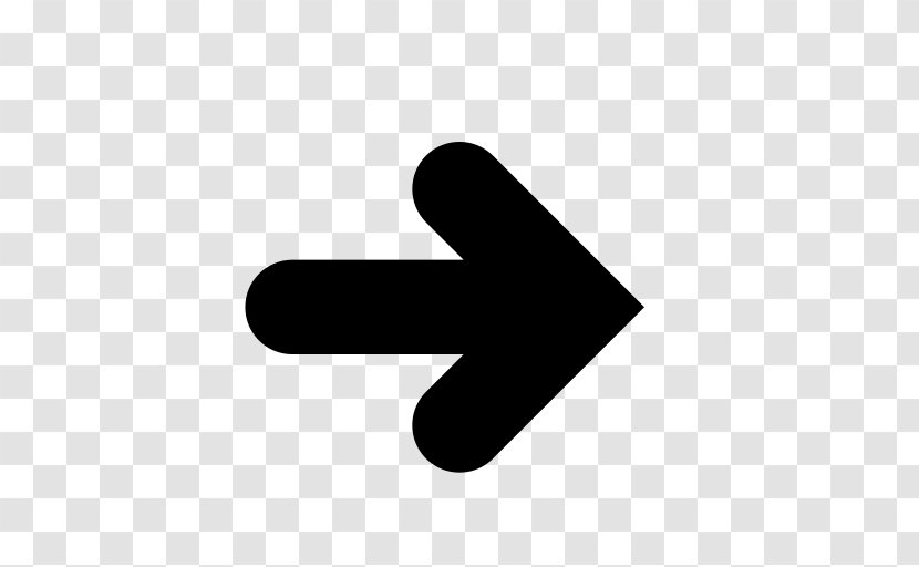 Arrow Symbol - Finger - Thick Arrows Transparent PNG