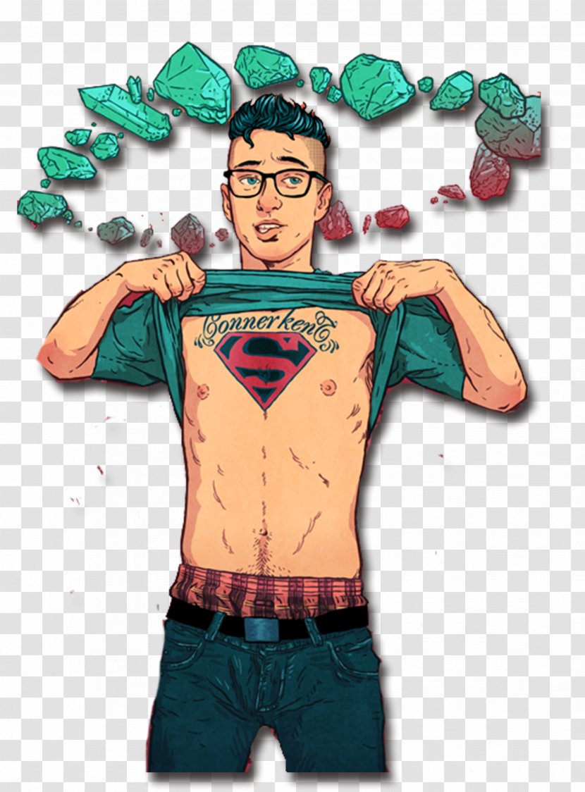 Superman Superhero Super Hero Fly Cartoon - T Shirt Transparent PNG