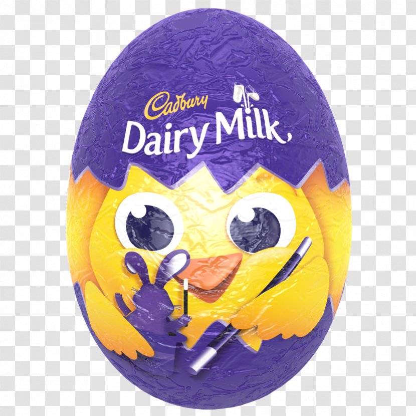 Cadbury Dairy Milk Chocolate Creme Egg - Nut Transparent PNG