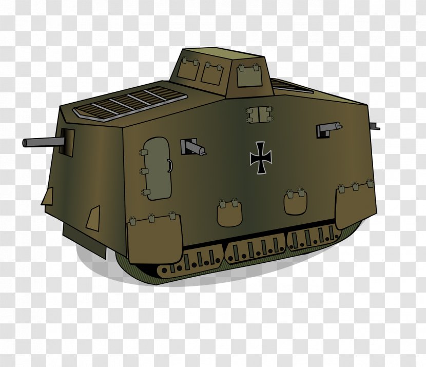 Car Cartoon - Panzer - Vehicle Armored Transparent PNG