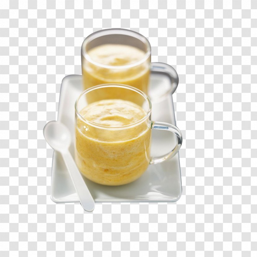 Juice Lassi Zabaione Milk Mango - Drink - Two Cup Yogurt Drinks Transparent PNG