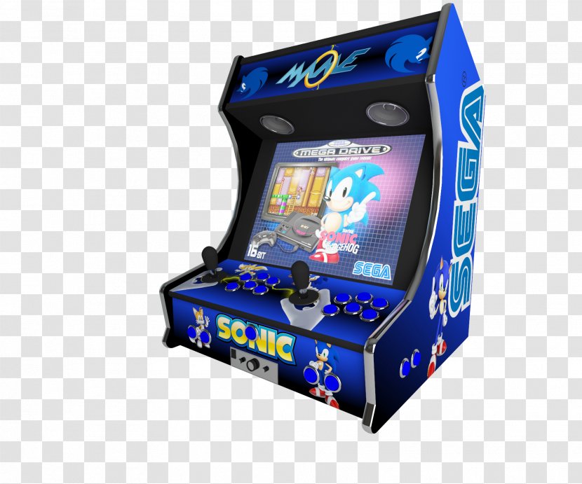 Arcade Cabinet SegaSonic The Hedgehog Game Amusement - Grendizer Transparent PNG