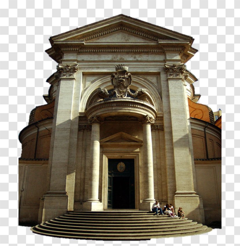 Church Of Saint Andrew's At The Quirinal Hill Basilica Sant'Andrea, Mantua Baroque Architecture David - Arch Transparent PNG