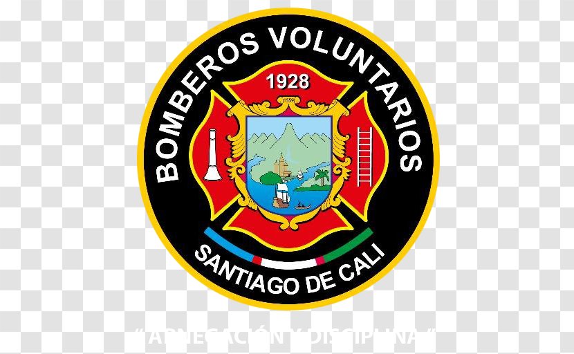 Central Station Volunteer Fire Department Cali Cuerpo De Bomberos Firefighter Russell Hobbs Organization - Badge Transparent PNG