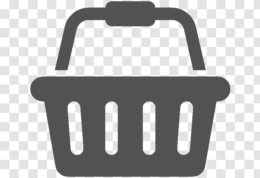 Customer Shopping Cart Sales - Black - And White Transparent PNG