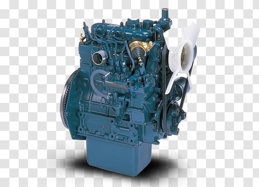 Kubota Corporation Diesel Fuel Tractor Engine Heavy Machinery - Compact Excavator Transparent PNG