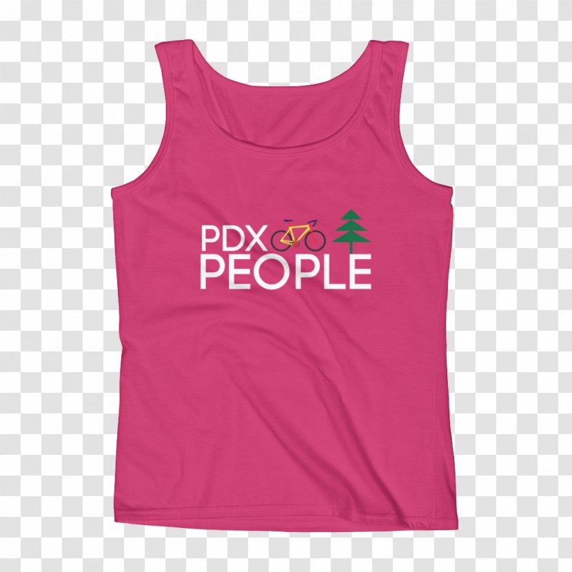 T-shirt Crop Top Clothing Woman - Vest - Pink Bike Transparent PNG