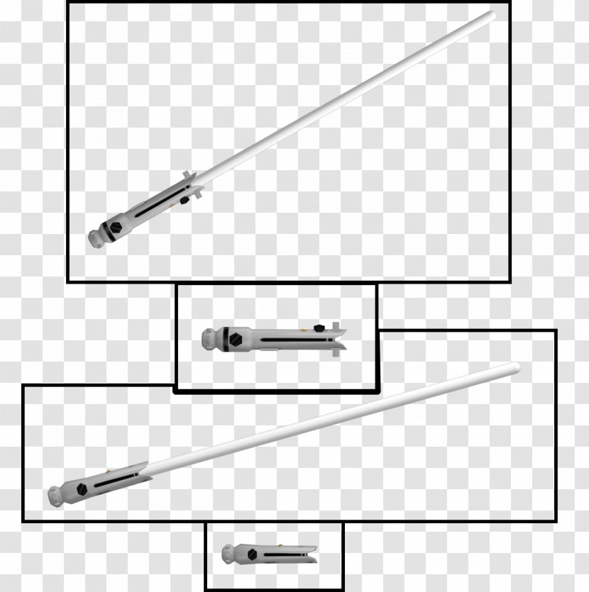 Ahsoka Tano Asajj Ventress Lightsaber Rey Blaster - Weapon - Star Wars Transparent PNG