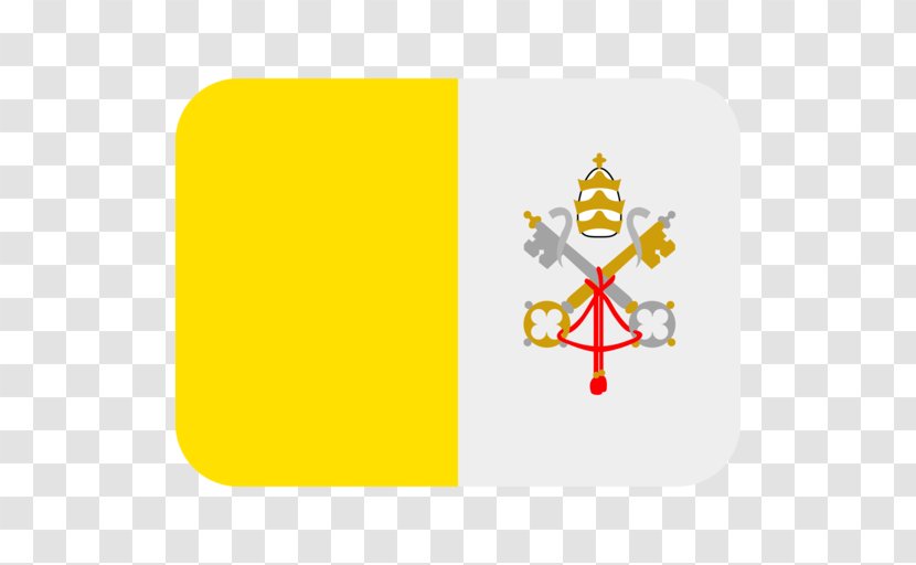 Flag Of Vatican City National Italy Transparent PNG