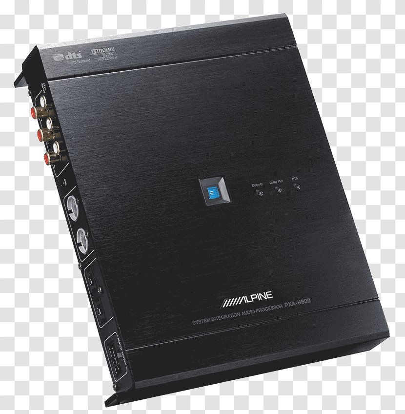 Digital Audio Car Crutchfield Corporation Signal Processing Alpine Electronics - Amplifier - Speaker Surround Transparent PNG
