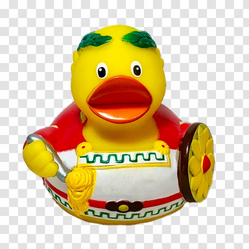 Rubber Duck Toy Bathtub Bathing - Yellow Transparent PNG