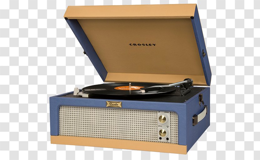 Crosley Nomad CR6232A Dansette Phonograph Record - Box Transparent PNG