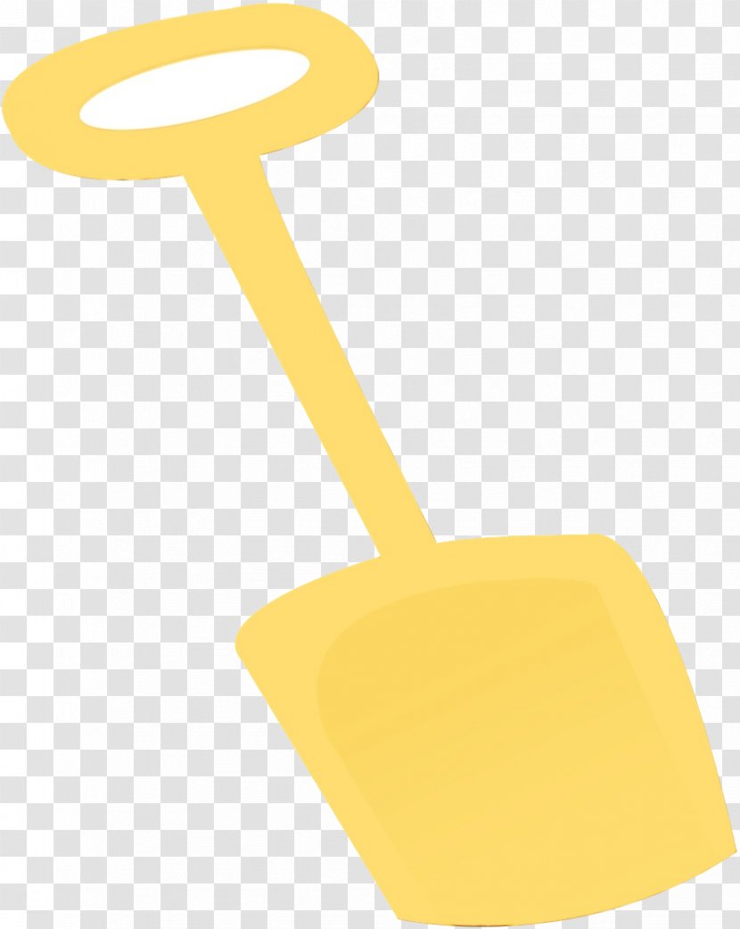 Yellow Shovel Transparent PNG