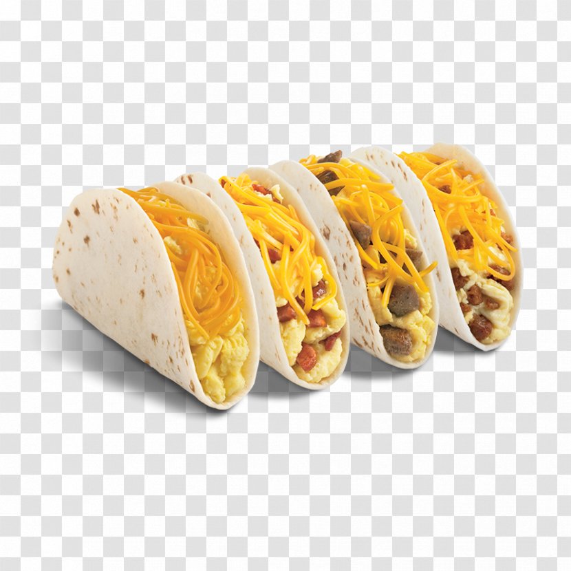 Taco Breakfast Burrito Bacon, Egg And Cheese Sandwich - Bacon - TACOS Transparent PNG