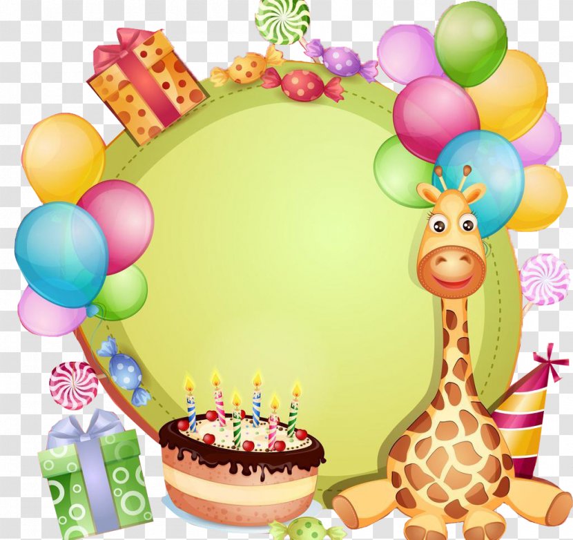 Creative Birthday Party - Cake - Balloon Transparent PNG
