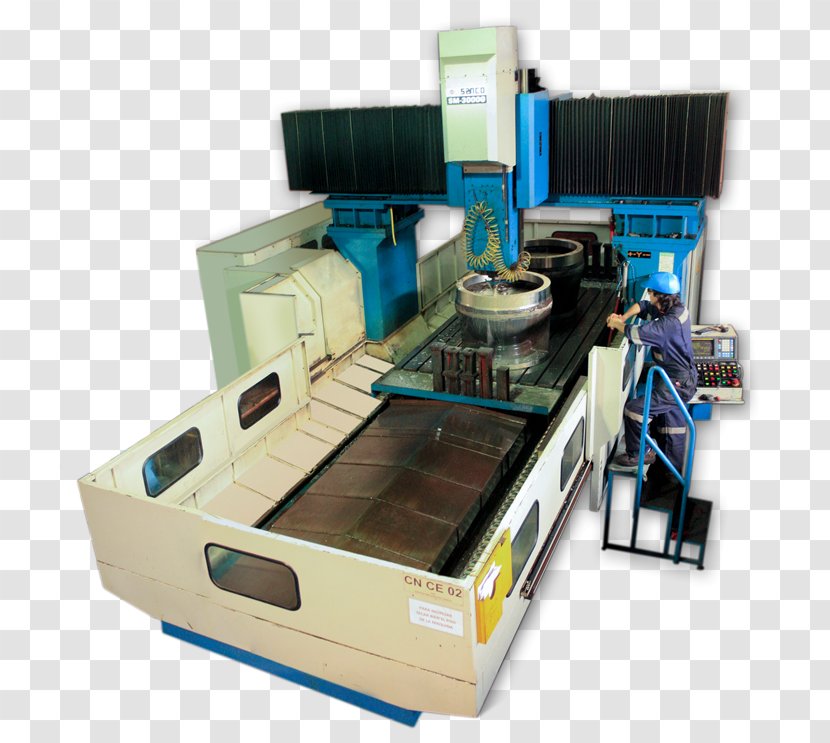 Machine Machining Computer Numerical Control Manufacturing Engineering - Lathe Transparent PNG