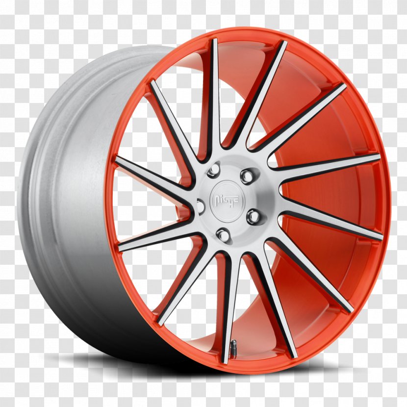 Alloy Wheel Car Spoke Rim Tire - Lug Nut Transparent PNG