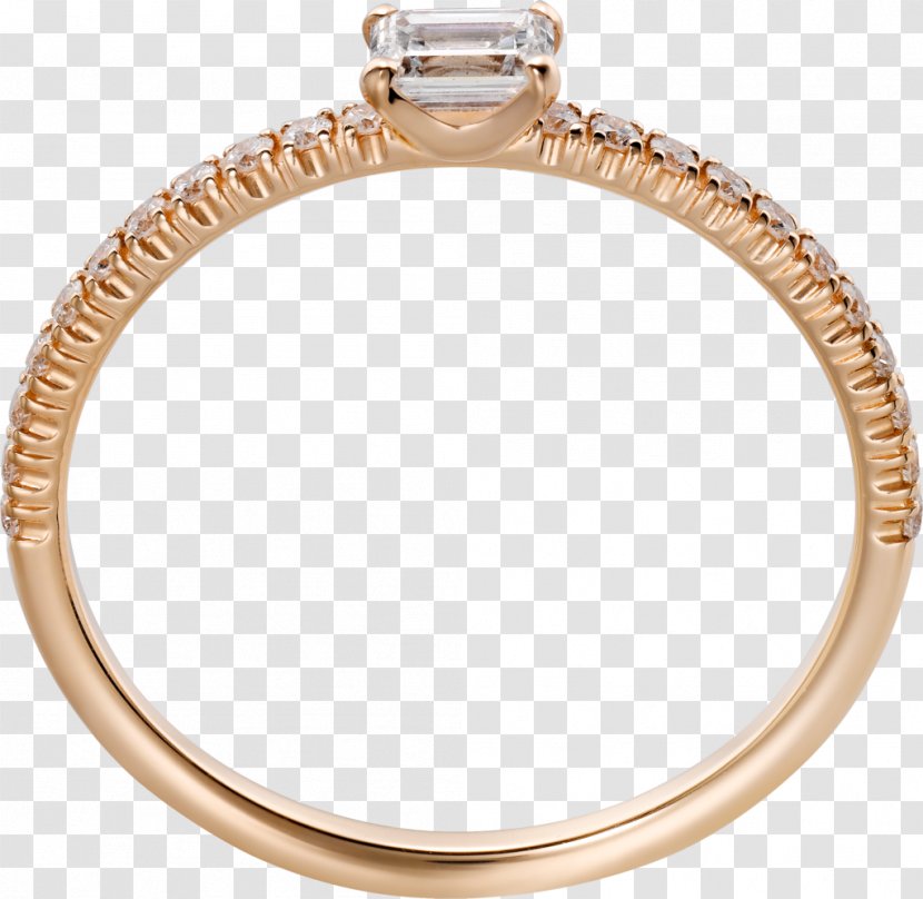 Cartier Ring Jewellery Diamond Brilliant - Women Bag Transparent PNG