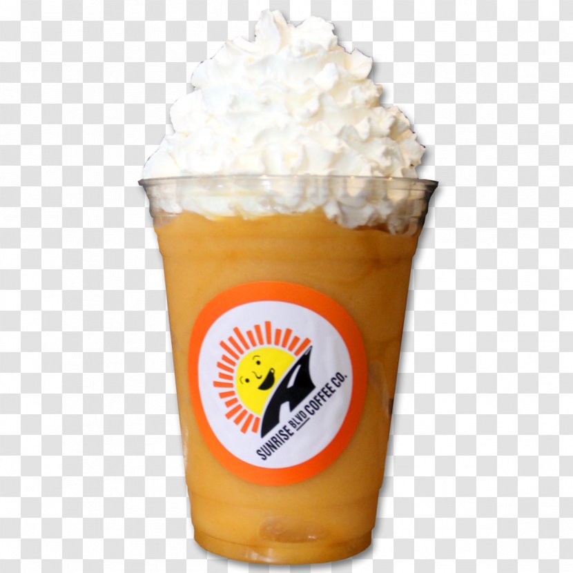 Smoothie Milkshake Cream Lemonade Flavor - Peach - Apricot Transparent PNG