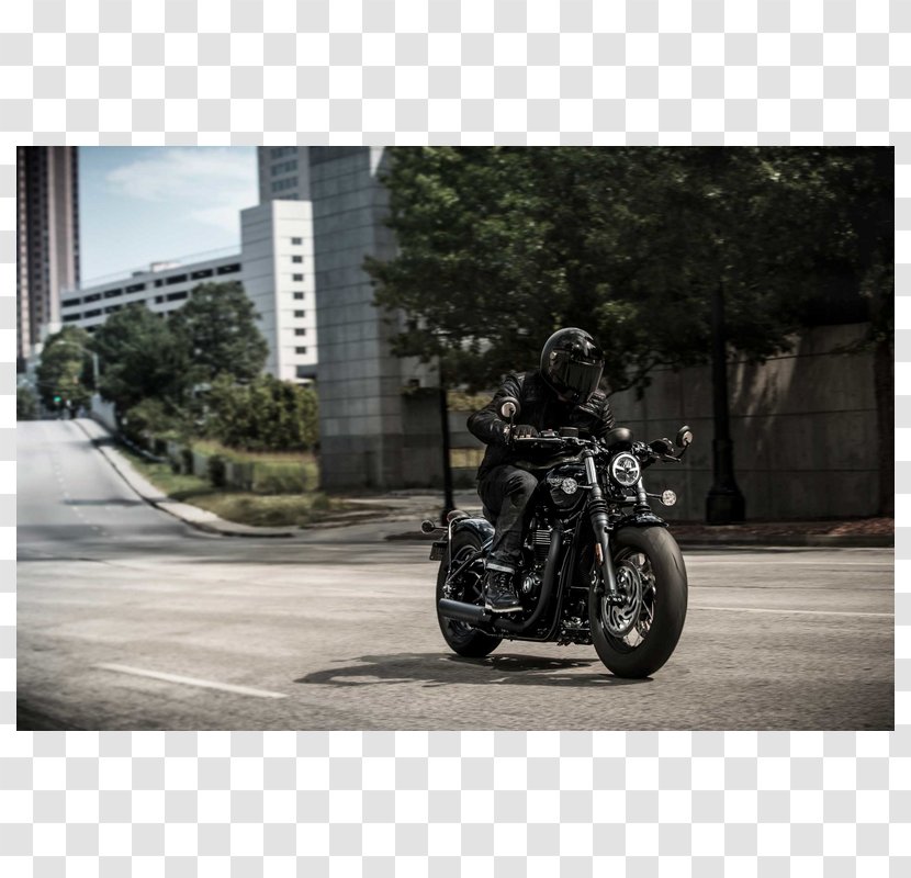 Triumph Bonneville Bobber Motorcycles Ltd Cruiser - Motorcycle Transparent PNG
