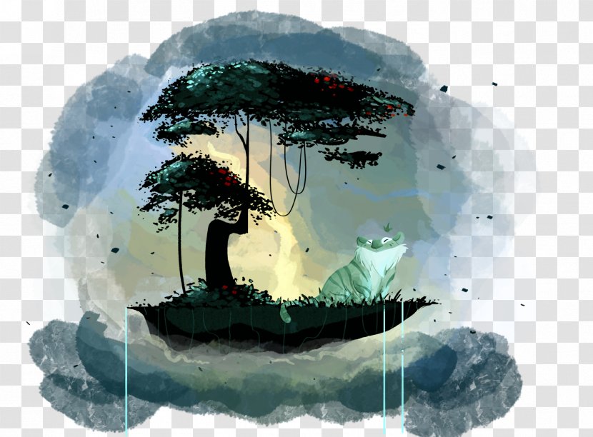 Painting Water Tree - Art Transparent PNG