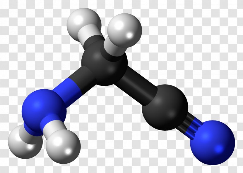 Aminoacetonitrile Diethylenetriamine Amino Acid - Ethylenediamine - Molecular Modelling Transparent PNG