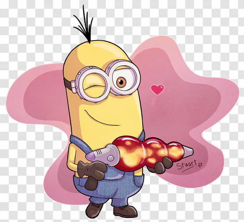 Stuart The Minion Fan Art Drawing Digital - Frame - Minions Transparent PNG