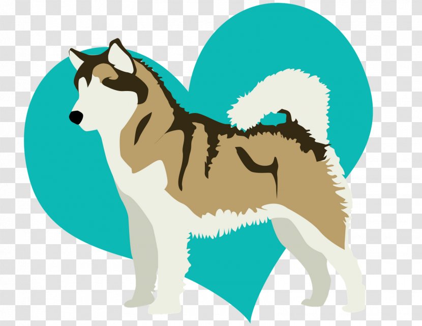 Puppy Dog Breed Siberian Husky Drawing Dogs Bark - Like Mammal Transparent PNG