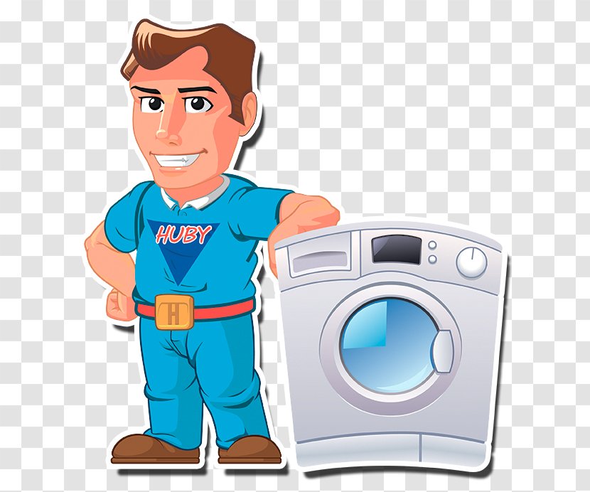 Home Appliance Huby Domestic Appliances Ltd Washing Machines Major Cooking Ranges - Cartoon - Dishwasher Boy Cliparts Transparent PNG
