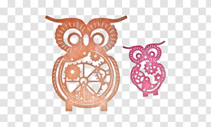 Owl Cheery Lynn Designs Die - Gear - Indonesia Bali Transparent PNG