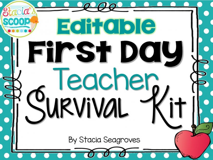 Teacher Survival Kit Skills Student Clip Art - Cliparts Transparent PNG