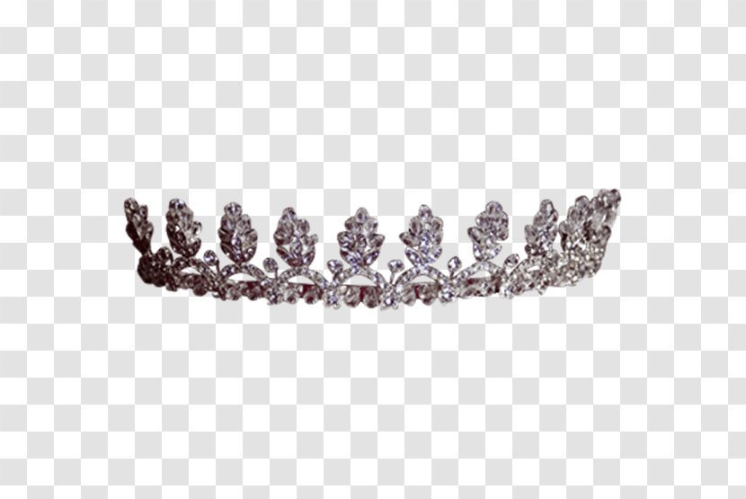 Headpiece Tiara Imitation Gemstones & Rhinestones Crown Jewellery - Crystal Transparent PNG
