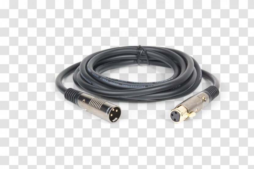 Microphone XLR Connector Audio Electrical Cable Sound - Serial - Female Products Transparent PNG