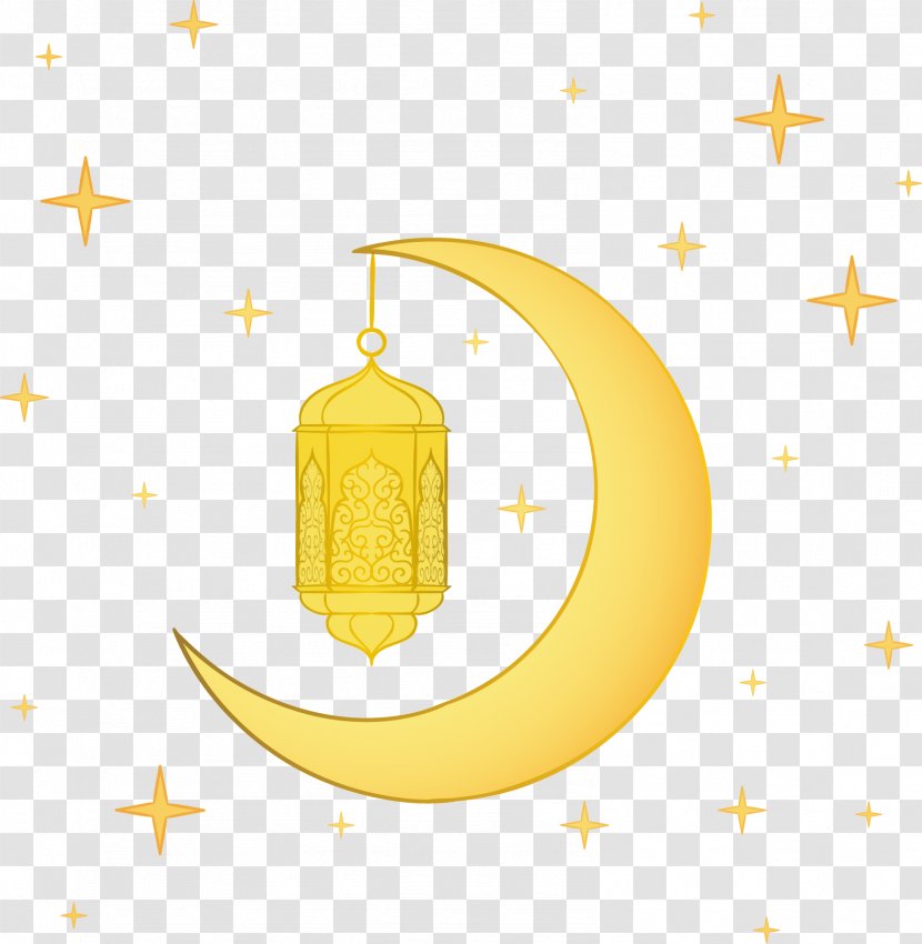 Ramadan - Eid Al Fitr - Lantern Moon Transparent PNG