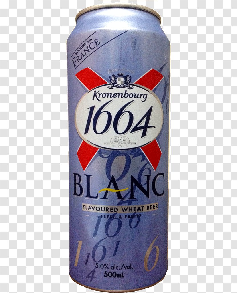 Wheat Beer Kronenbourg Brewery Blanc 1664 Transparent PNG