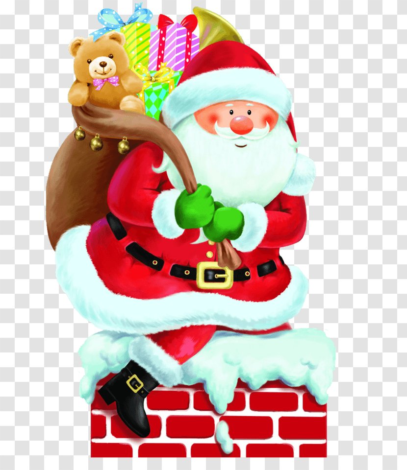 Santa Claus Hoodie Gift Christmas Day - Weihnachtsbaumhandwerk Transparent PNG