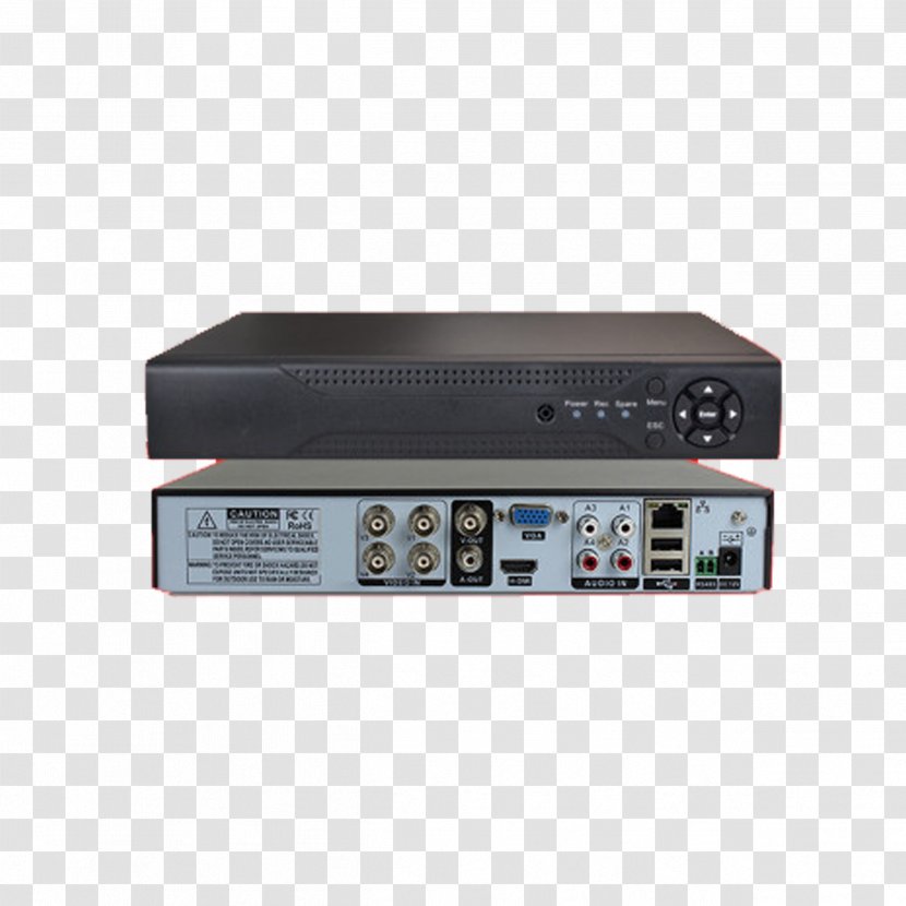 Digital Video Recorder Videocassette Closed-circuit Television Surveillance - Modulator - Home Hard Disk Transparent PNG
